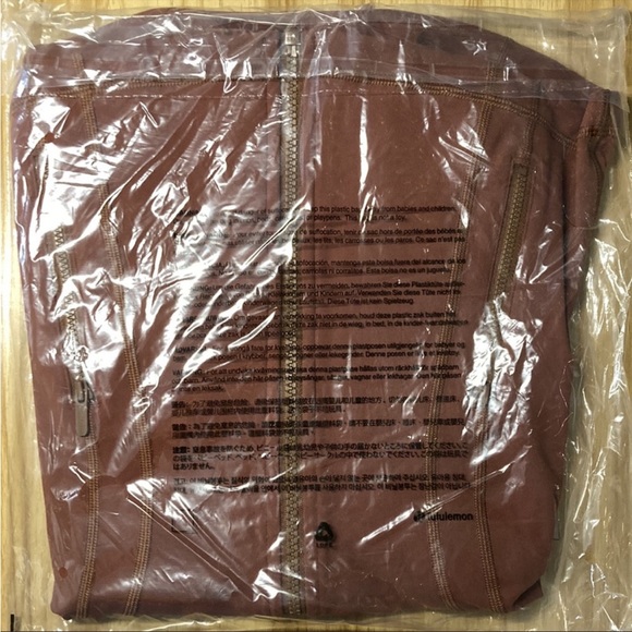 Lululemon Define Jacket Luon Roasted Brown Size 4 NWT - Picture 4 of 5